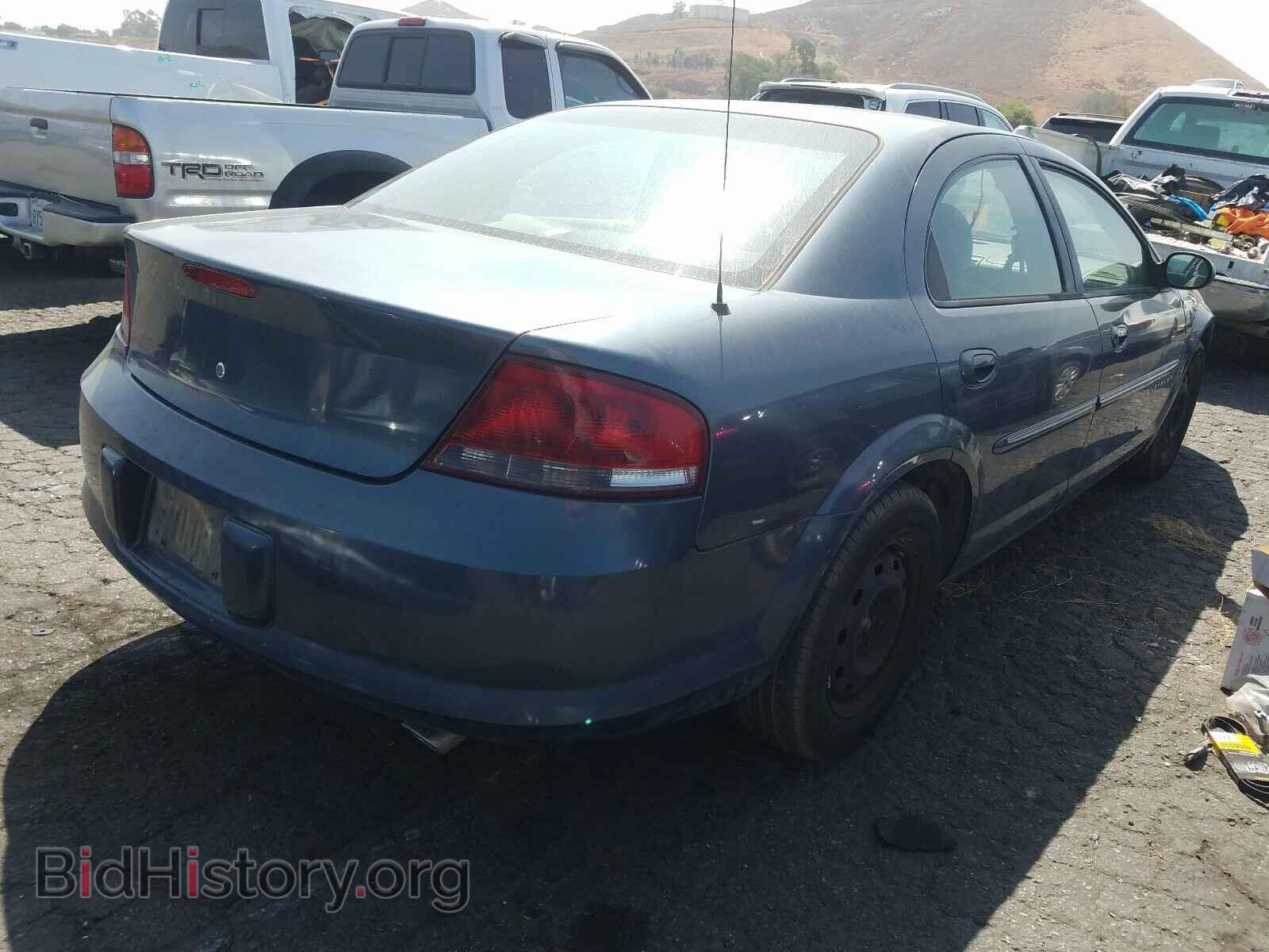 2001 CHRYSLER SEBRING - VIN: 1C3EL46U41N724961 - Фото 4