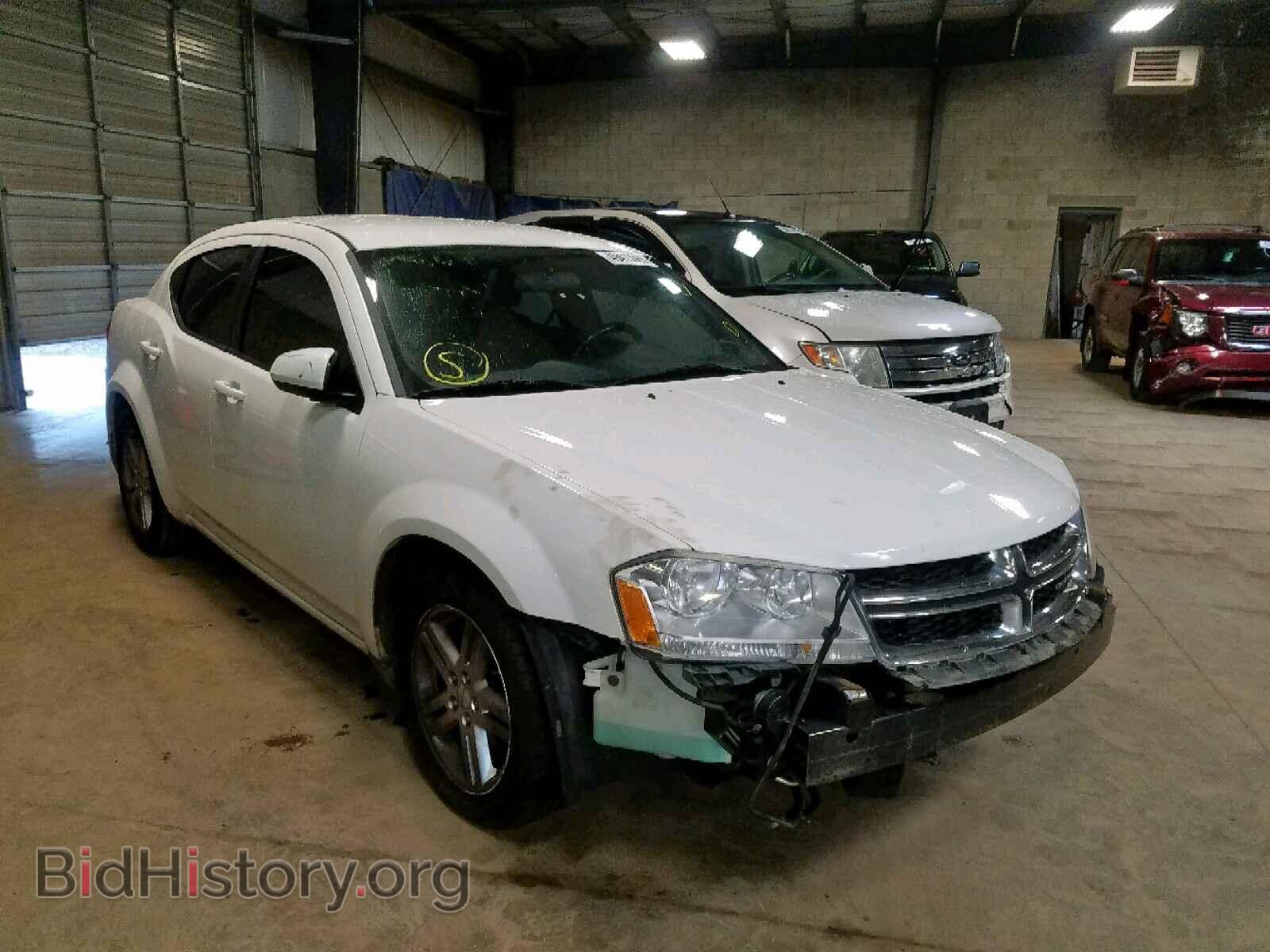 Фотография 1C3CDZCB6CN219625 - DODGE AVENGER 2012