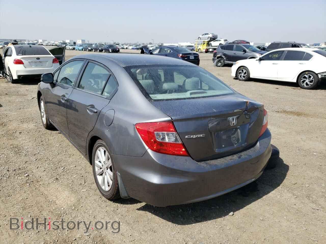 2012 HONDA CIVIC - VIN: 19XFB2F98CE358433 - Фото 3