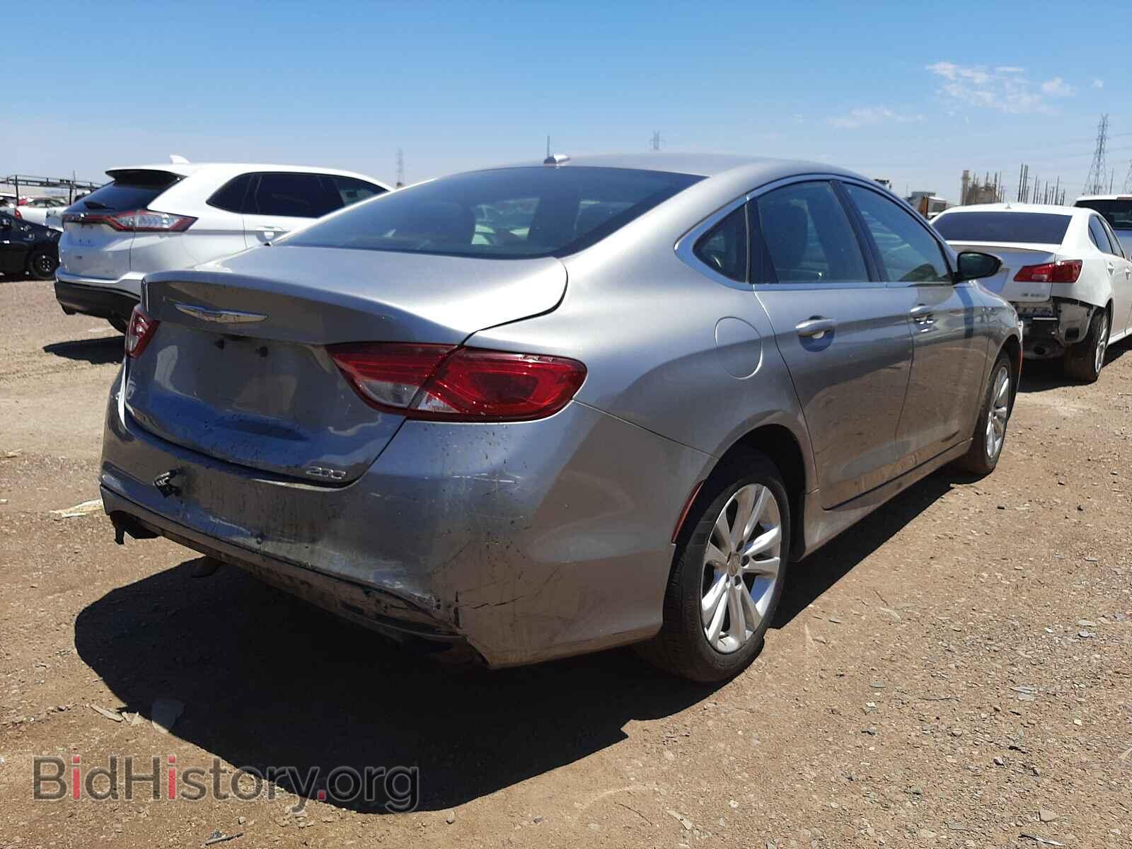 2015 CHRYSLER 200 - VIN: 1C3CCCAB4FN743962 - Фото 4