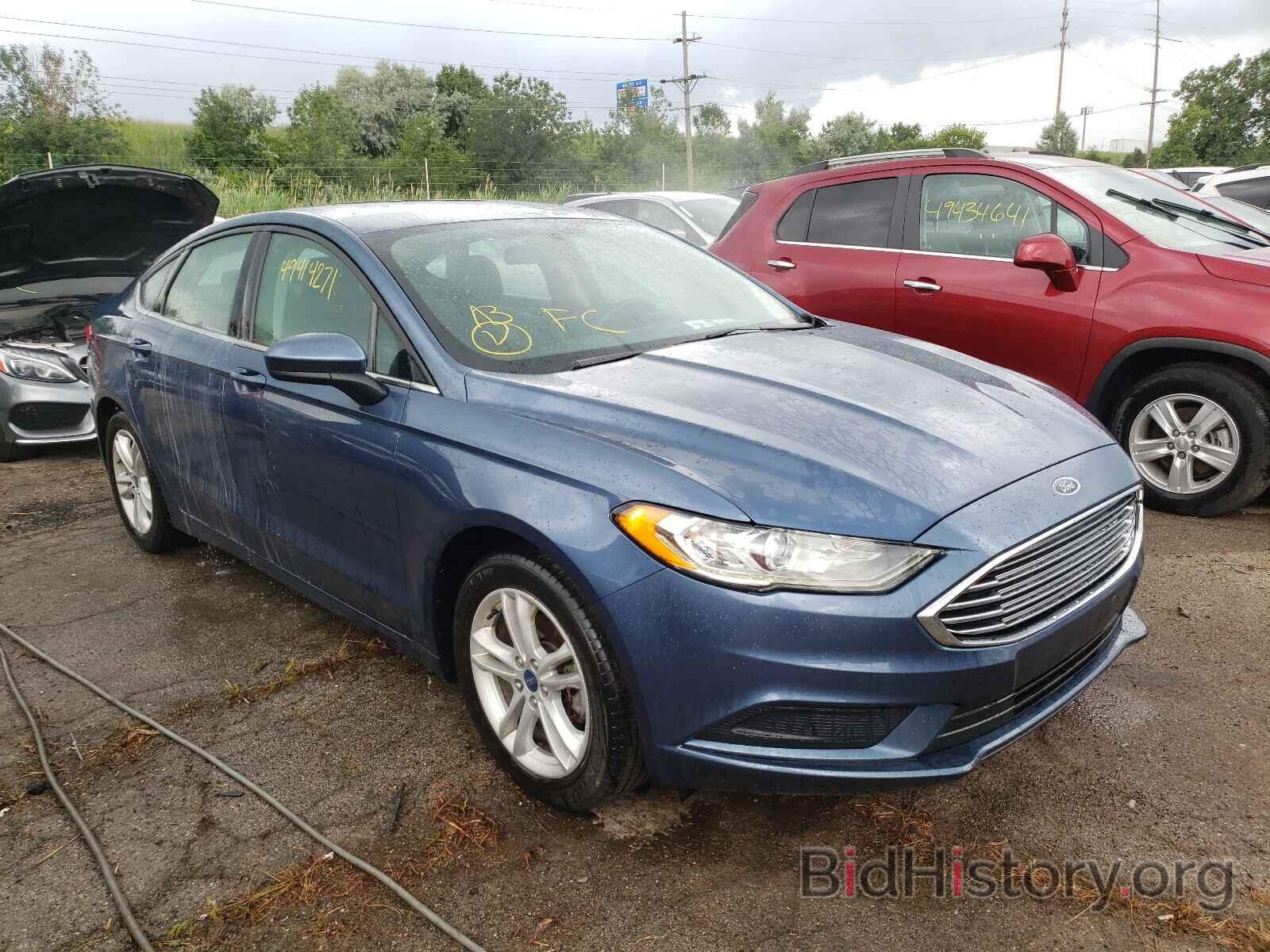 Photo 3FA6P0HD7JR259704 - FORD FUSION 2018