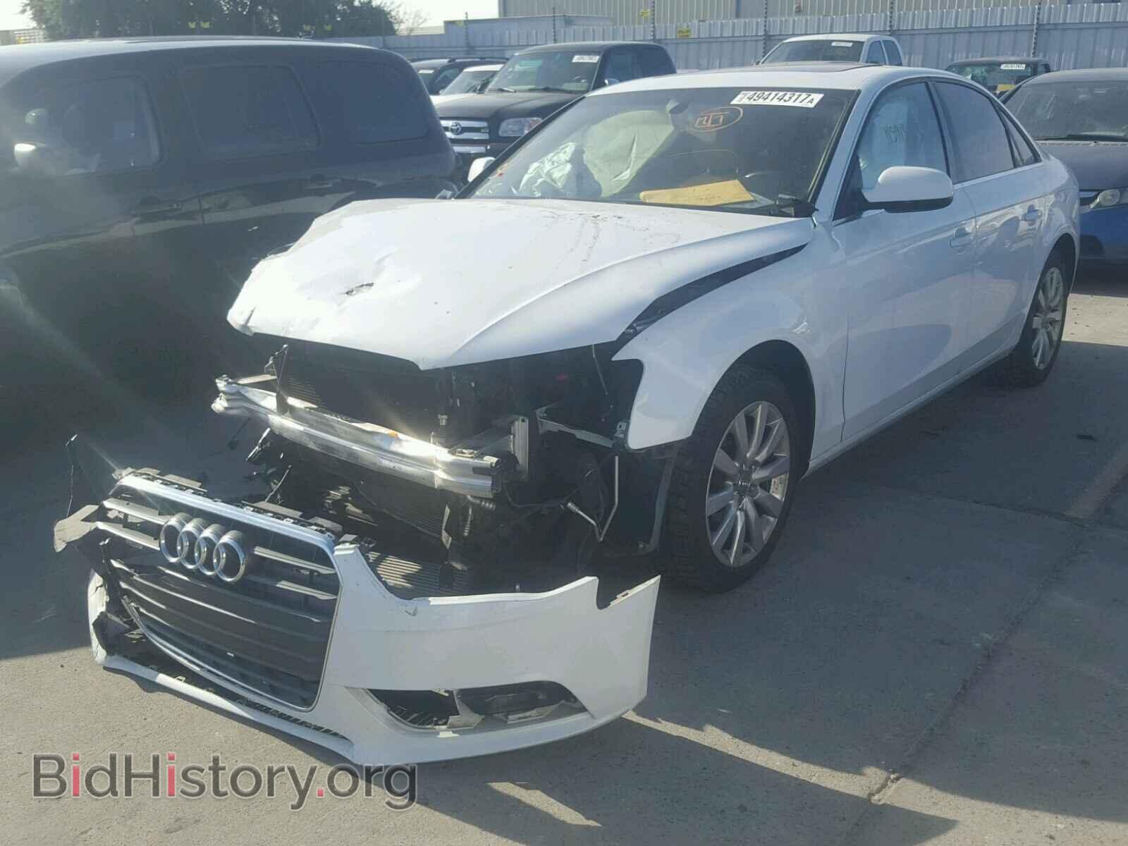 2013 AUDI A4 - VIN: WAUBFAFL3DN036205 - Фото 2