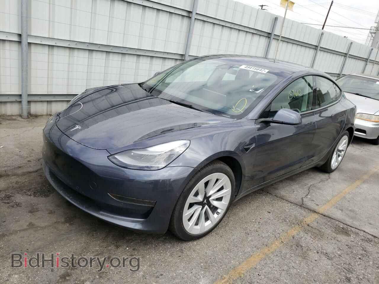 2022 TESLA MODEL 3 - VIN: 5YJ3E1EAXNF144556 - Фото 2