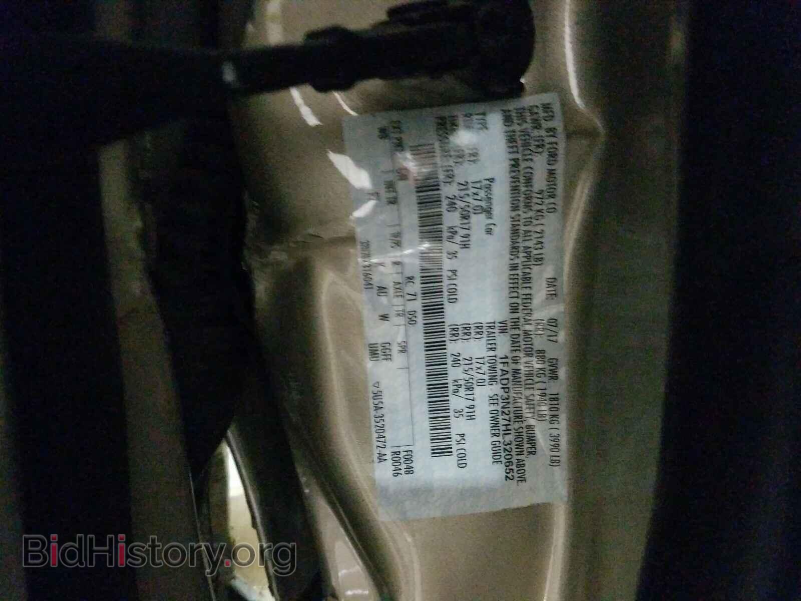 2017 FORD FOCUS - VIN: 1FADP3N27HL320652 - Фото 10