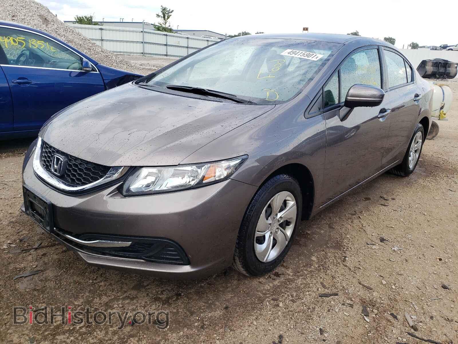 2014 HONDA CIVIC - VIN: 19XFB2F58EE027805 - Фото 2