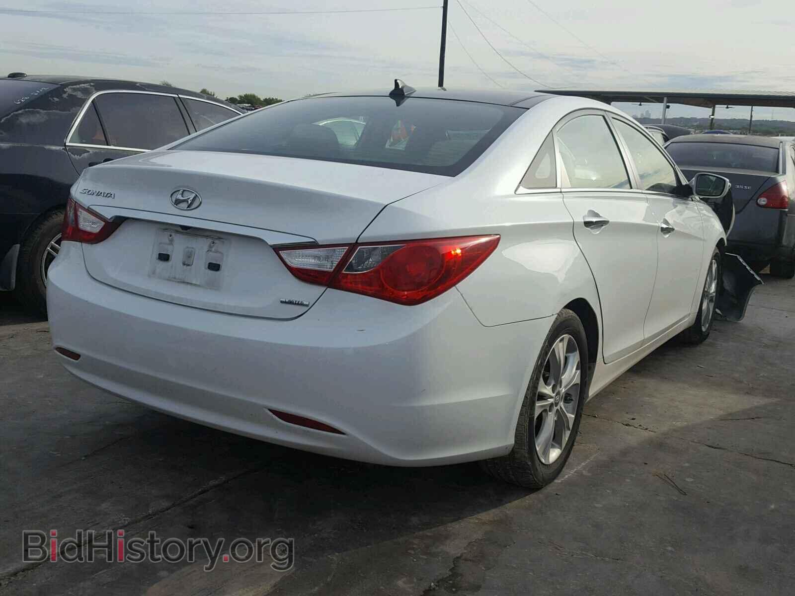 2012 HYUNDAI SONATA - VIN: 5NPEC4AC7CH378918 - Фото 4