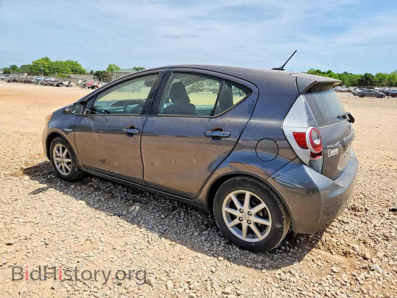 2012 TOYOTA PRIUS - VIN: JTDKDTB33C1027505 - Фото 2