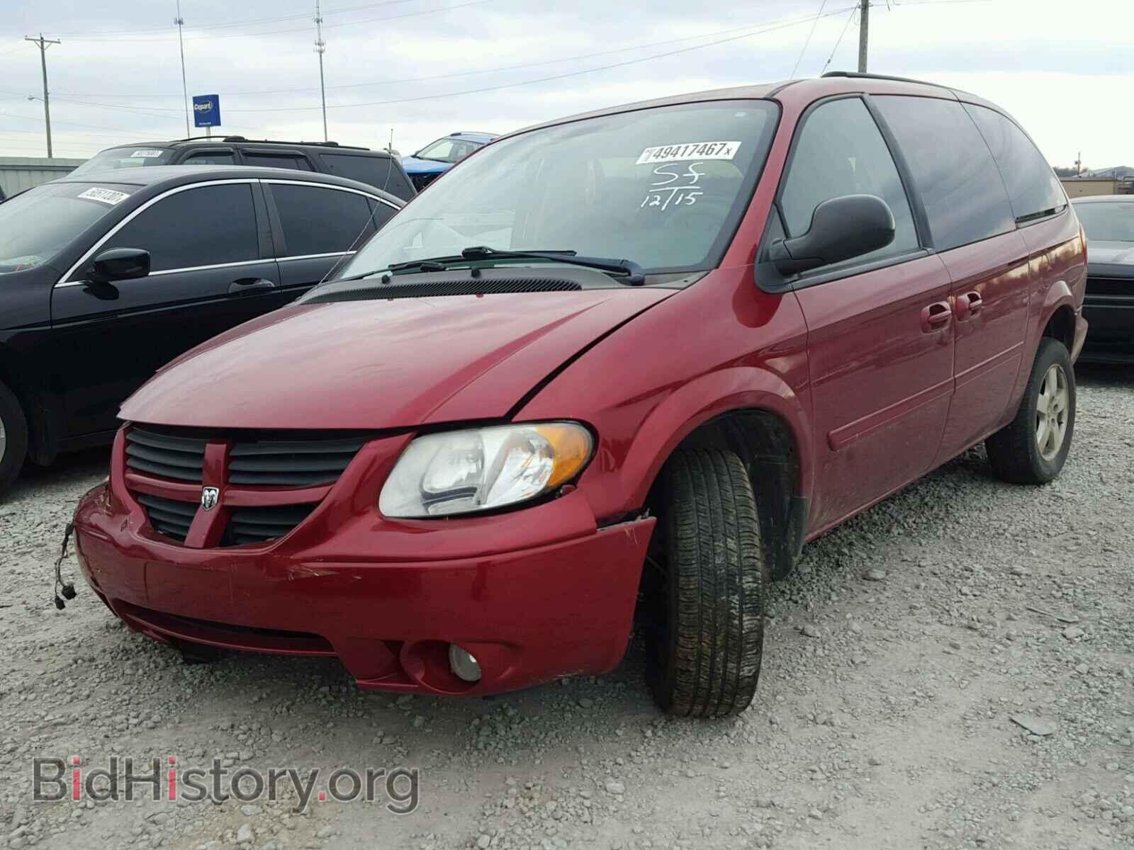 2007 DODGE CARAVAN - VIN: 2D4GP44LX7R355556 - Фото 2