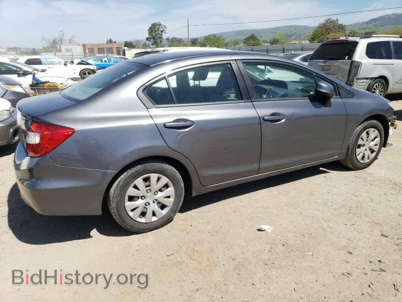 2012 HONDA CIVIC - VIN: 19XFB2F53CE349099 - Фото 3