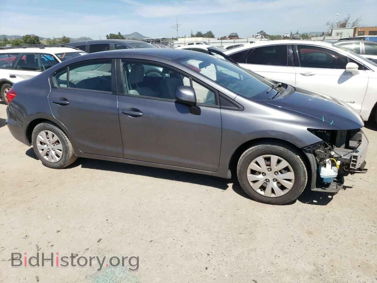 2012 HONDA CIVIC - VIN: 19XFB2F53CE349099 - Фото 4