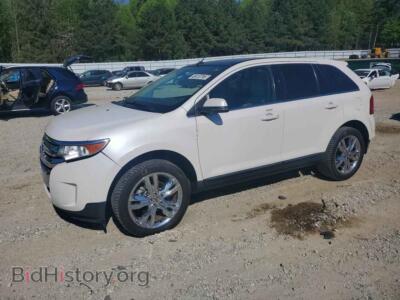2013 Ford EDGE Limited, white — VIN 2FMDK3KC4DBB04575, Copart