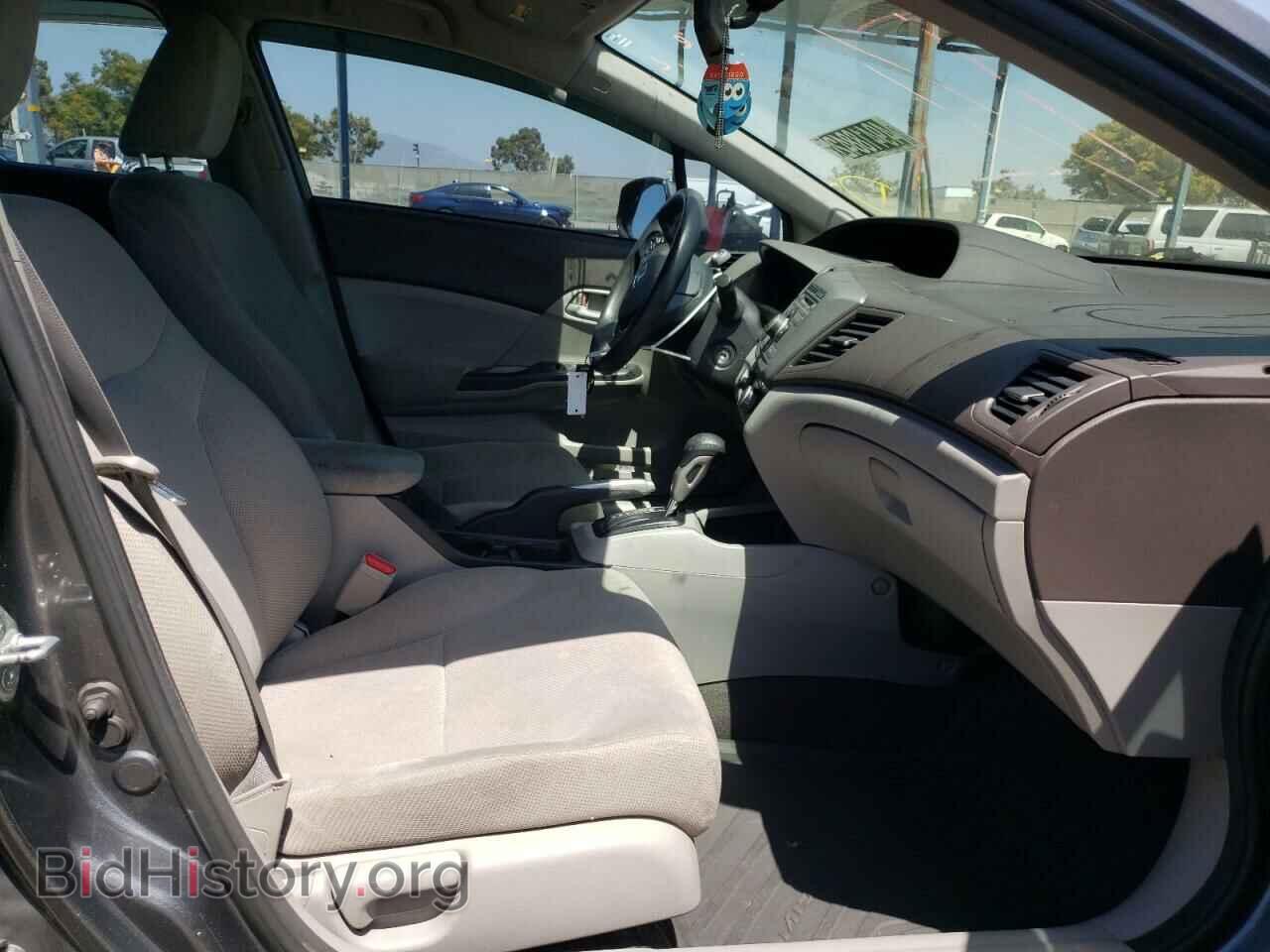 2012 HONDA CIVIC - VIN: 2HGFB2F54CH523607 - Фото 5