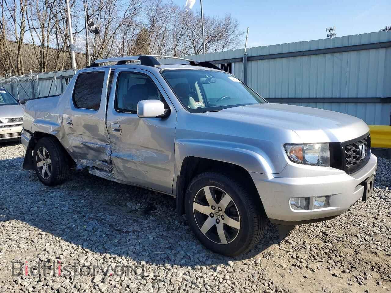 2014 HONDA RIDGELINE - VIN: 5FPYK1F64EB014501 - Фото 4