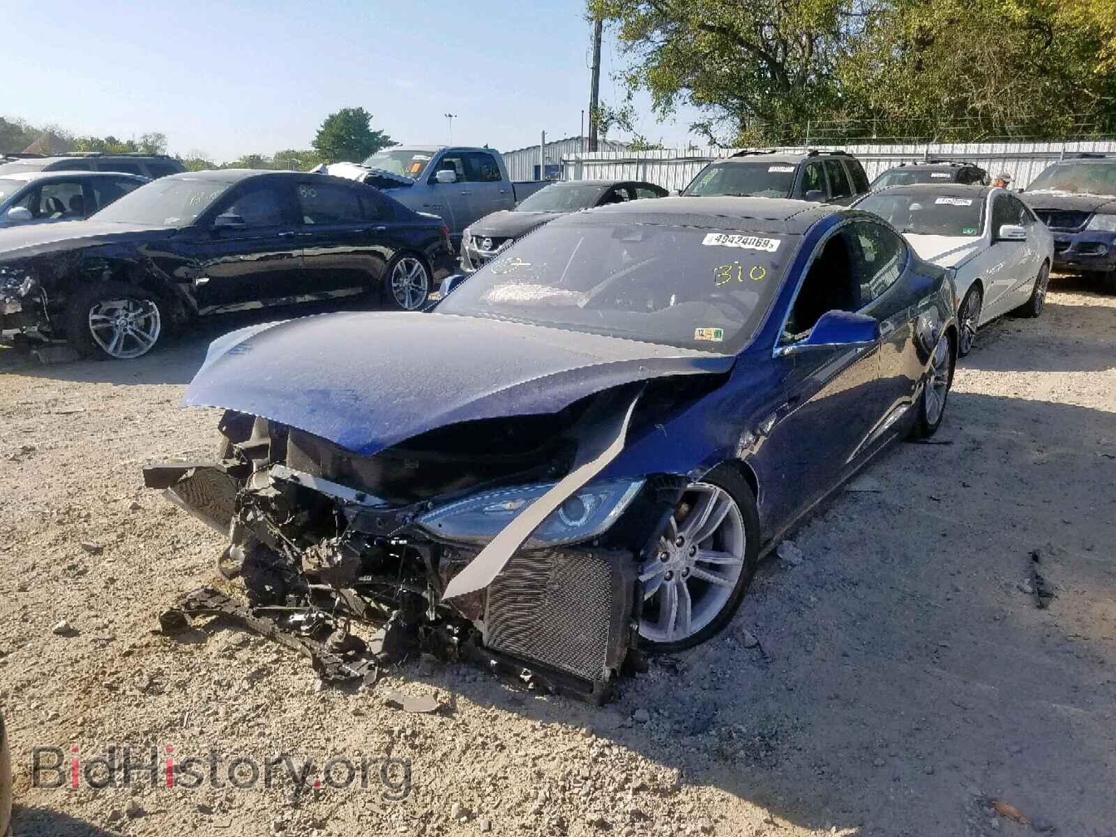 2015 TESLA MODEL S - VIN: 5YJSA1E25FF112731 - Фото 2