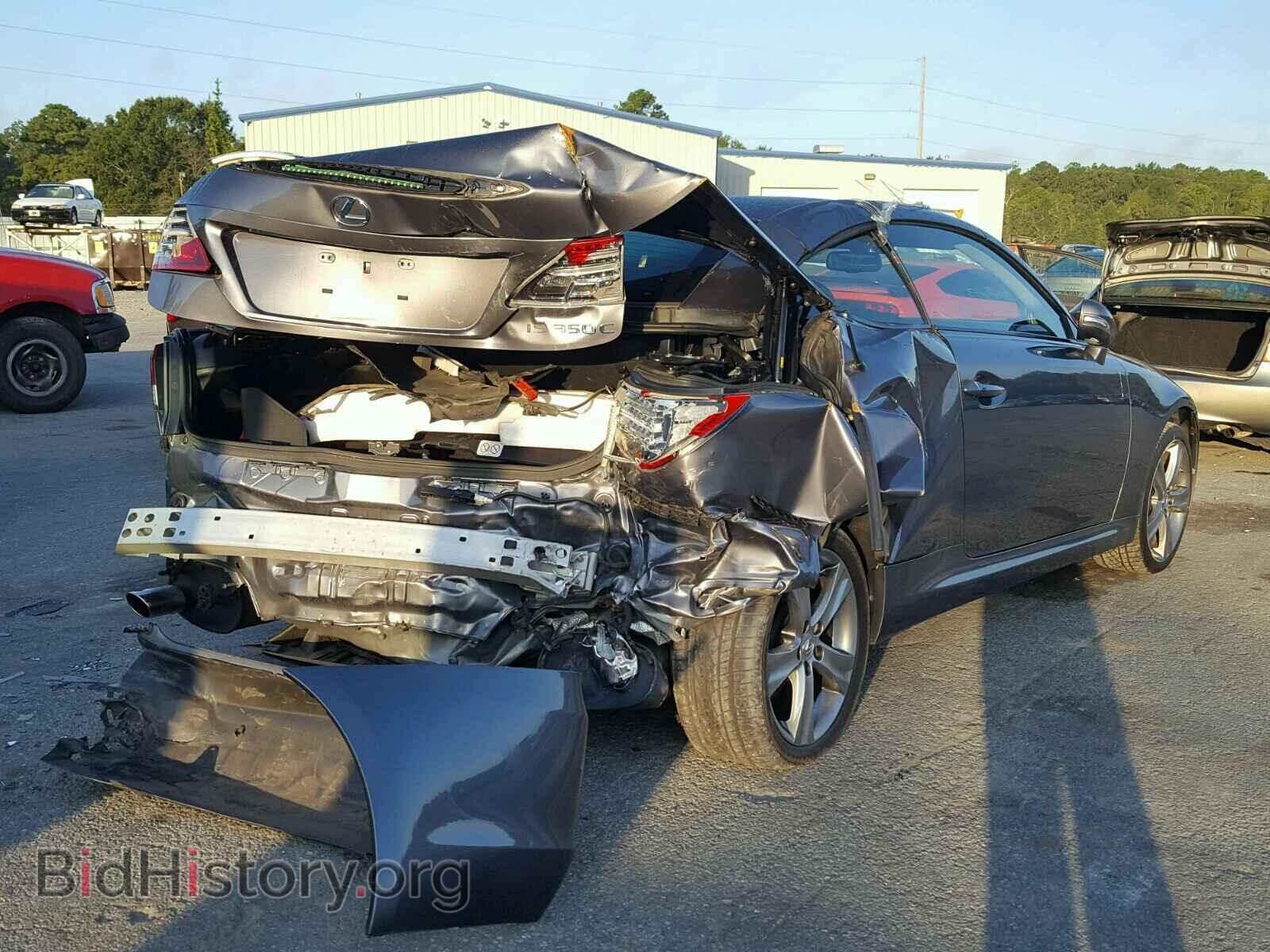 2012 LEXUS IS - VIN: JTHFE2C22C2507395 - Фото 4