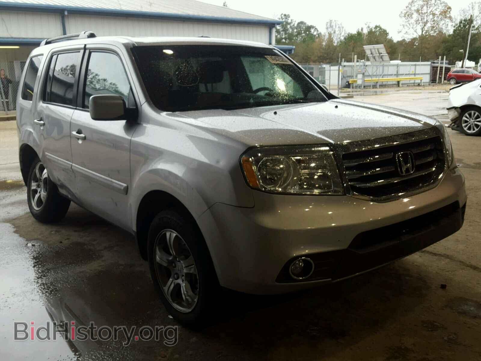 Photo 5FNYF3H55DB011571 - HONDA PILOT EXL 2013