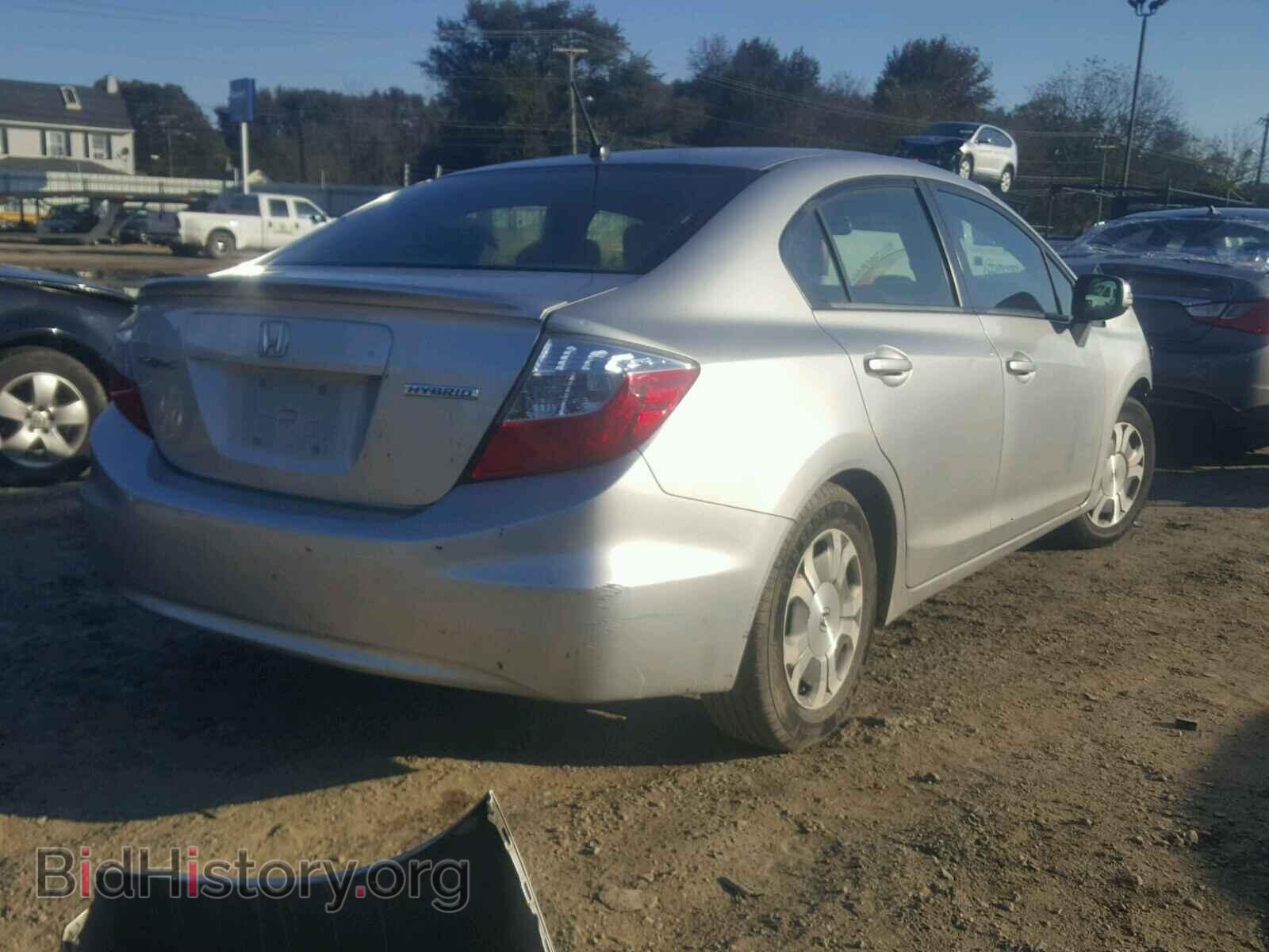 2012 HONDA CIVIC - VIN: JHMFB4F37CS008052 - Фото 4