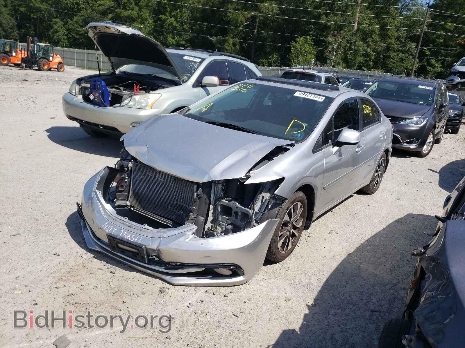 2013 HONDA CIVIC - VIN: 19XFB2F84DE036316 - Фото 2