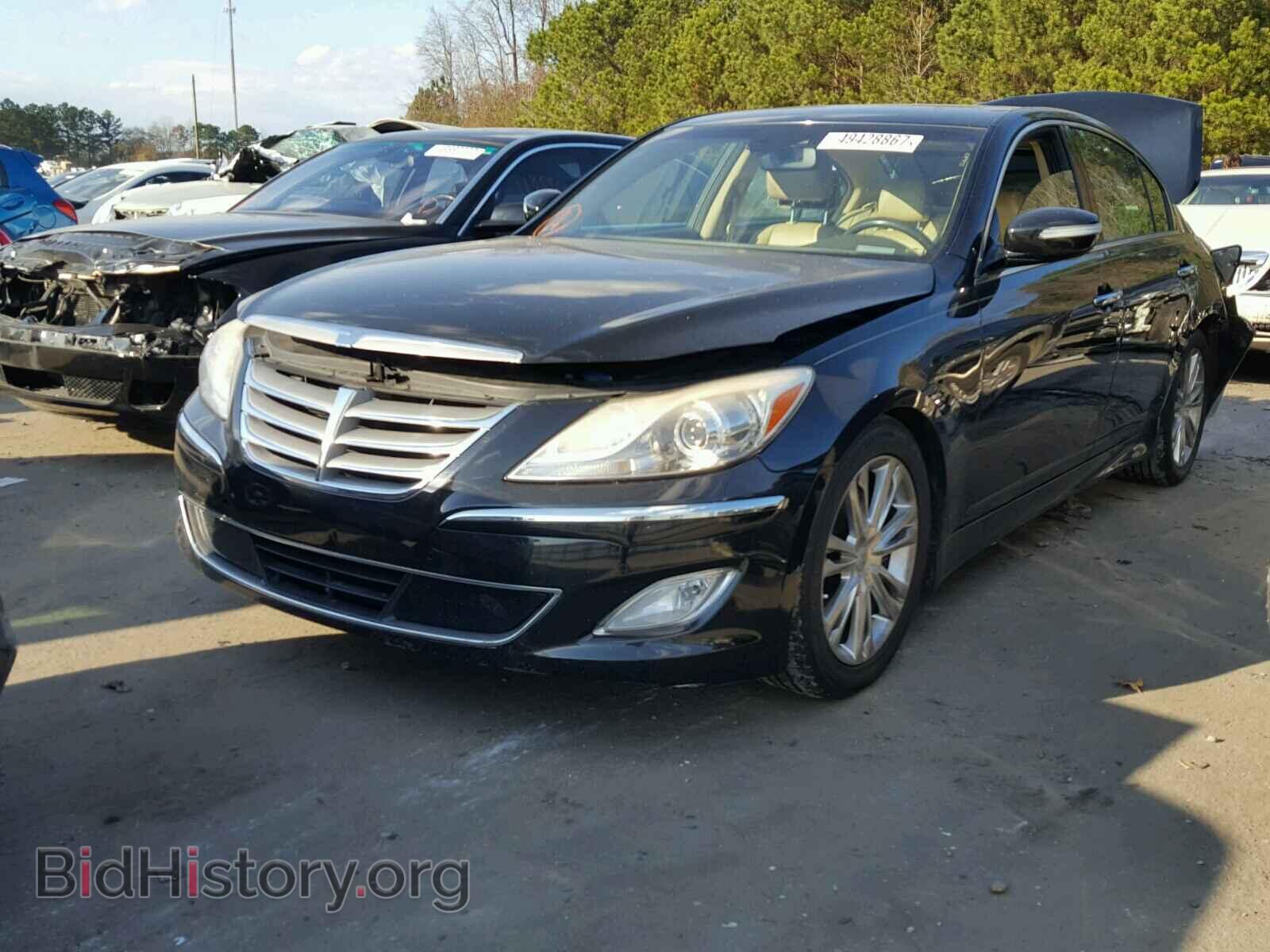2012 HYUNDAI GENESIS - VIN: KMHGC4DDXCU179554 - Фото 2