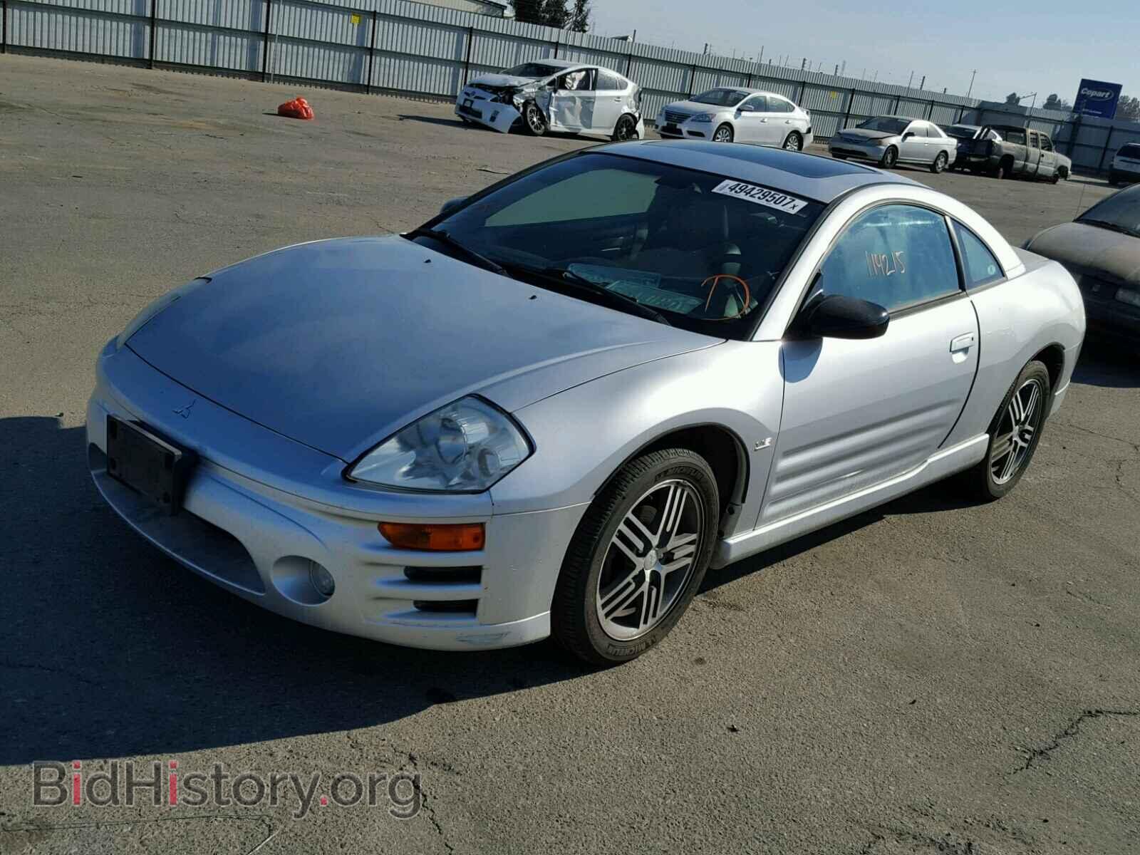 2003 MITSUBISHI ECLIPSE - VIN: 4A3AC74HX3E008275 - Фото 2