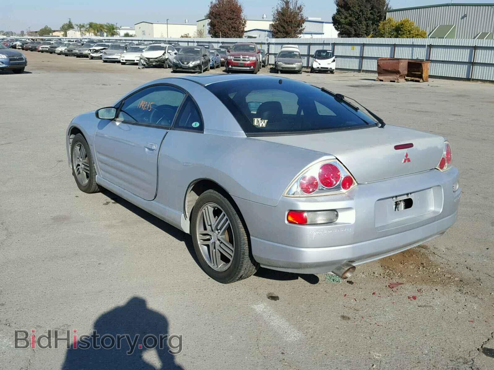 2003 MITSUBISHI ECLIPSE - VIN: 4A3AC74HX3E008275 - Фото 3
