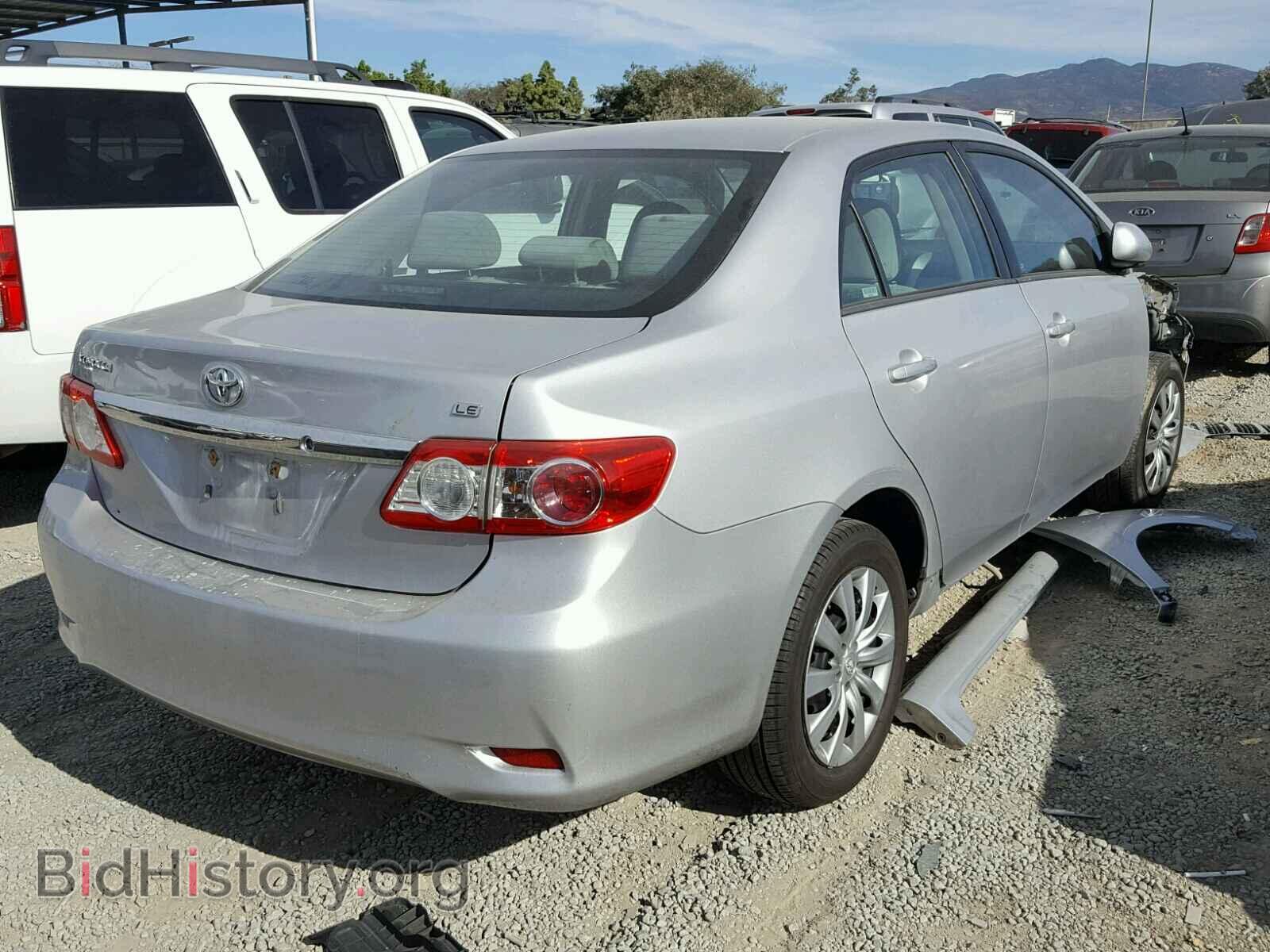 2012 TOYOTA COROLLA BA - VIN: 2T1BU4EE3CC830250 - Фото 4