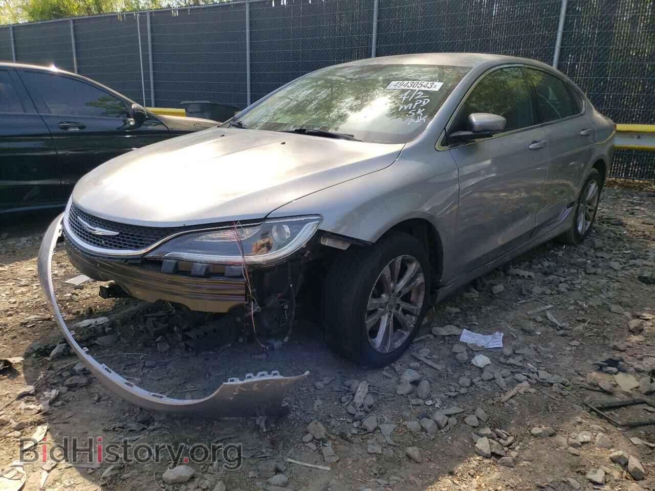 Фотография 1C3CCCAB3FN730460 - CHRYSLER 200 2015