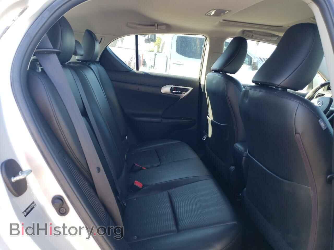 2012 LEXUS CT 200 - VIN: JTHKD5BH1C2079649 - Фото 10