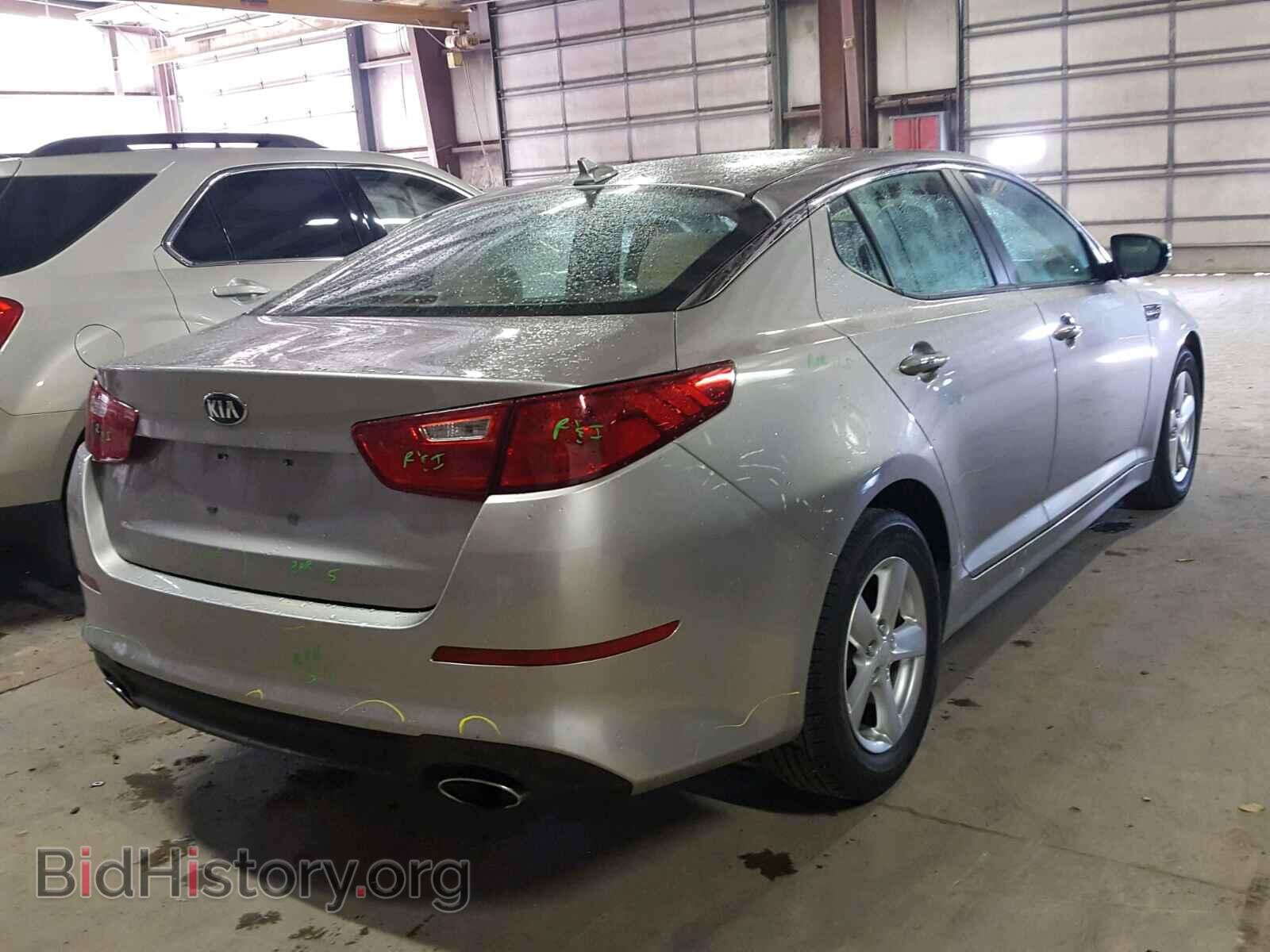 2015 KIA OPTIMA - VIN: KNAGM4A77F5555980 - Photo 4