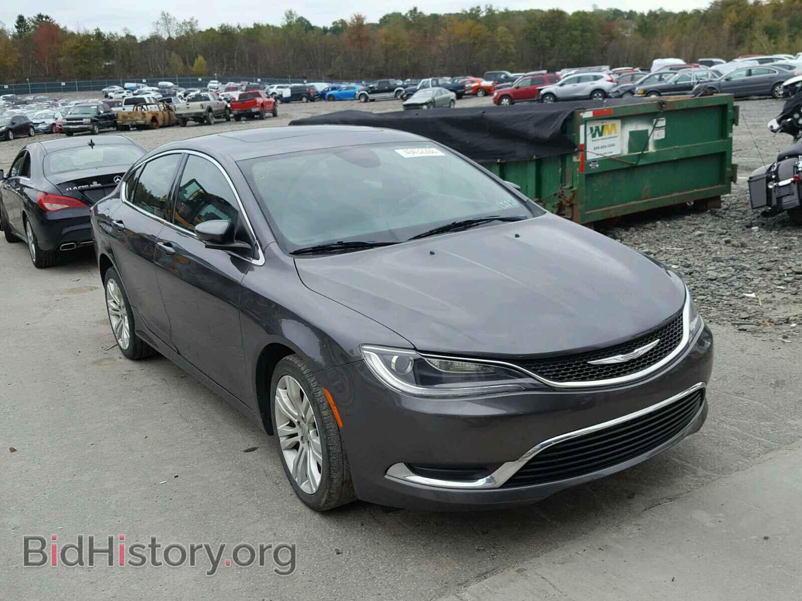 Photo 1C3CCCAB3FN642895 - CHRYSLER 200 2015
