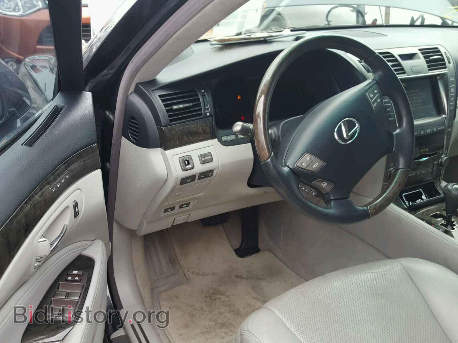 2007 LEXUS LS460 - VIN: JTHGL46F275001803 - Фото 9