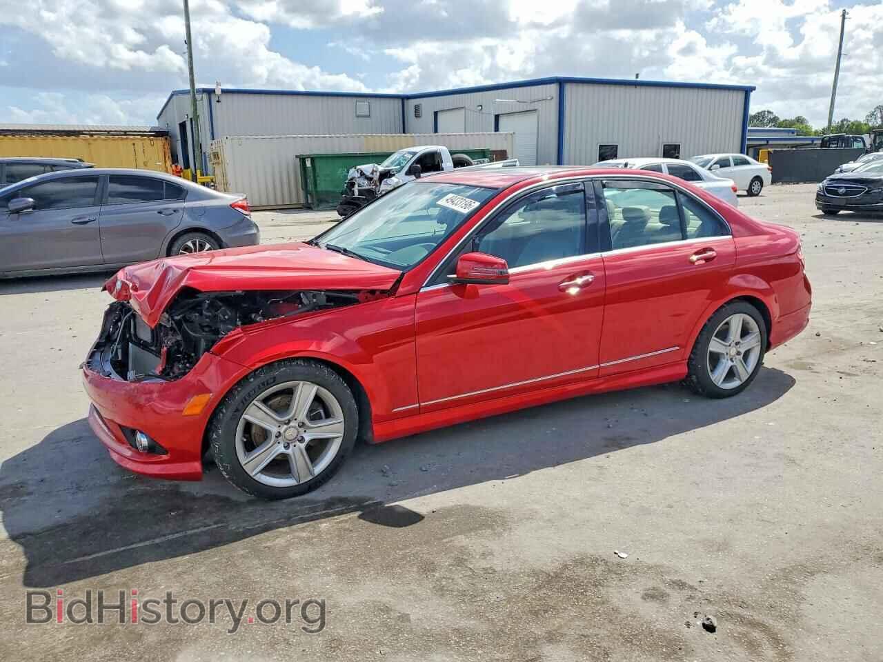 Photo WDDGF5EB9AR106471 - MERCEDES-BENZ C-CLASS 2010