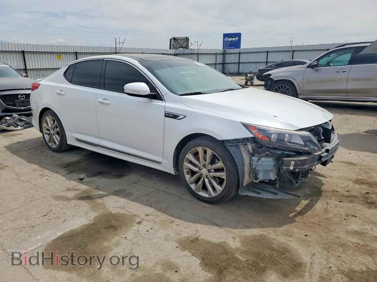 2015 KIA OPTIMA - VIN: 5XXGR4A67FG391203 - Фото 4