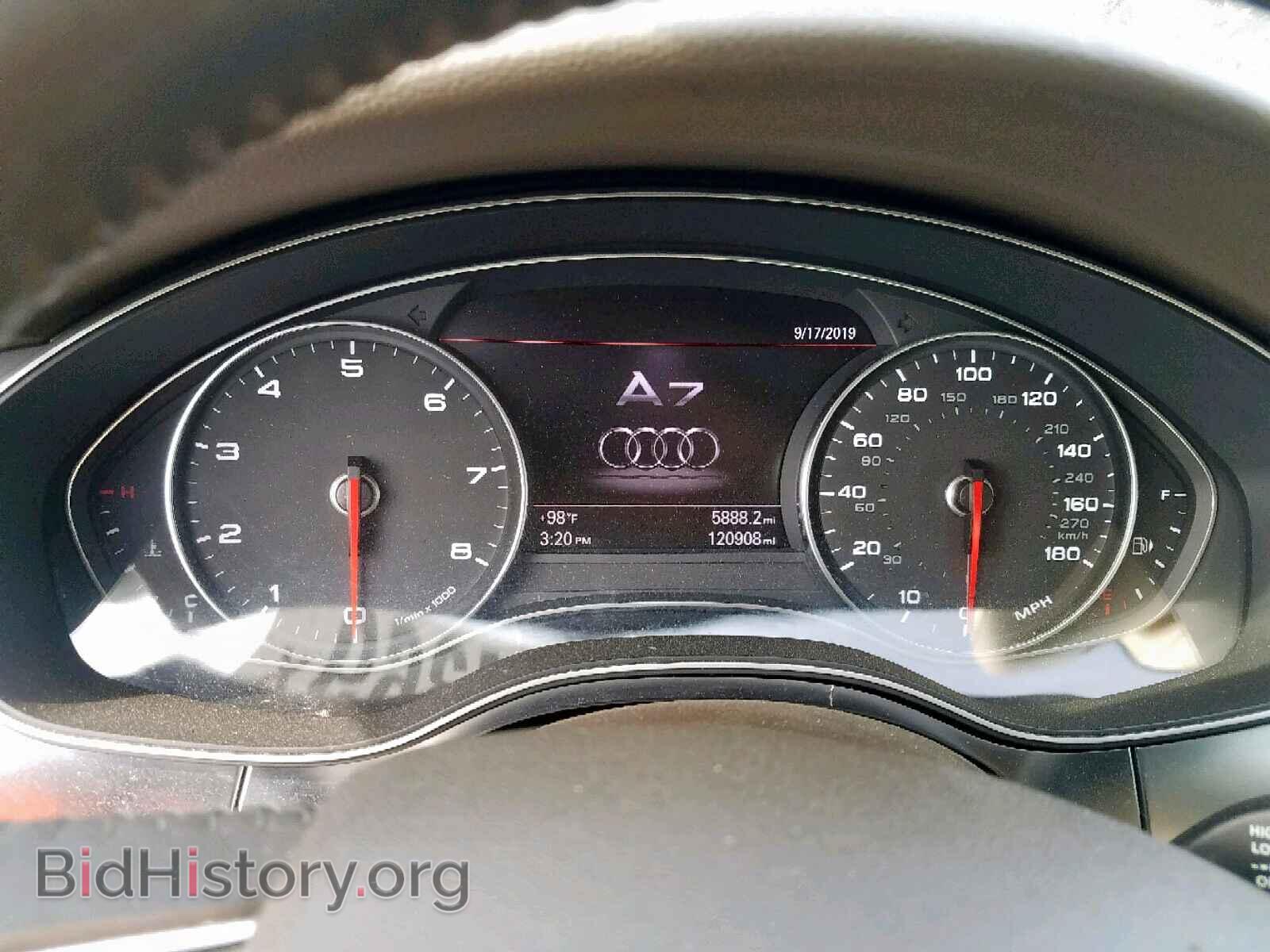 2012 AUDI A7 - VIN: WAUSGAFC8CN001686 - Фото 8
