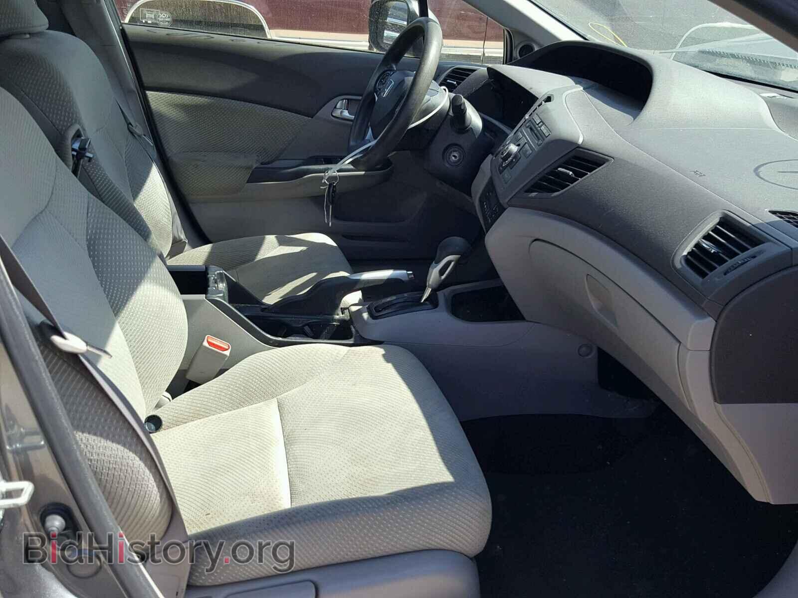 2012 HONDA CIVIC - VIN: JHMFB4F21CS007602 - Фото 5