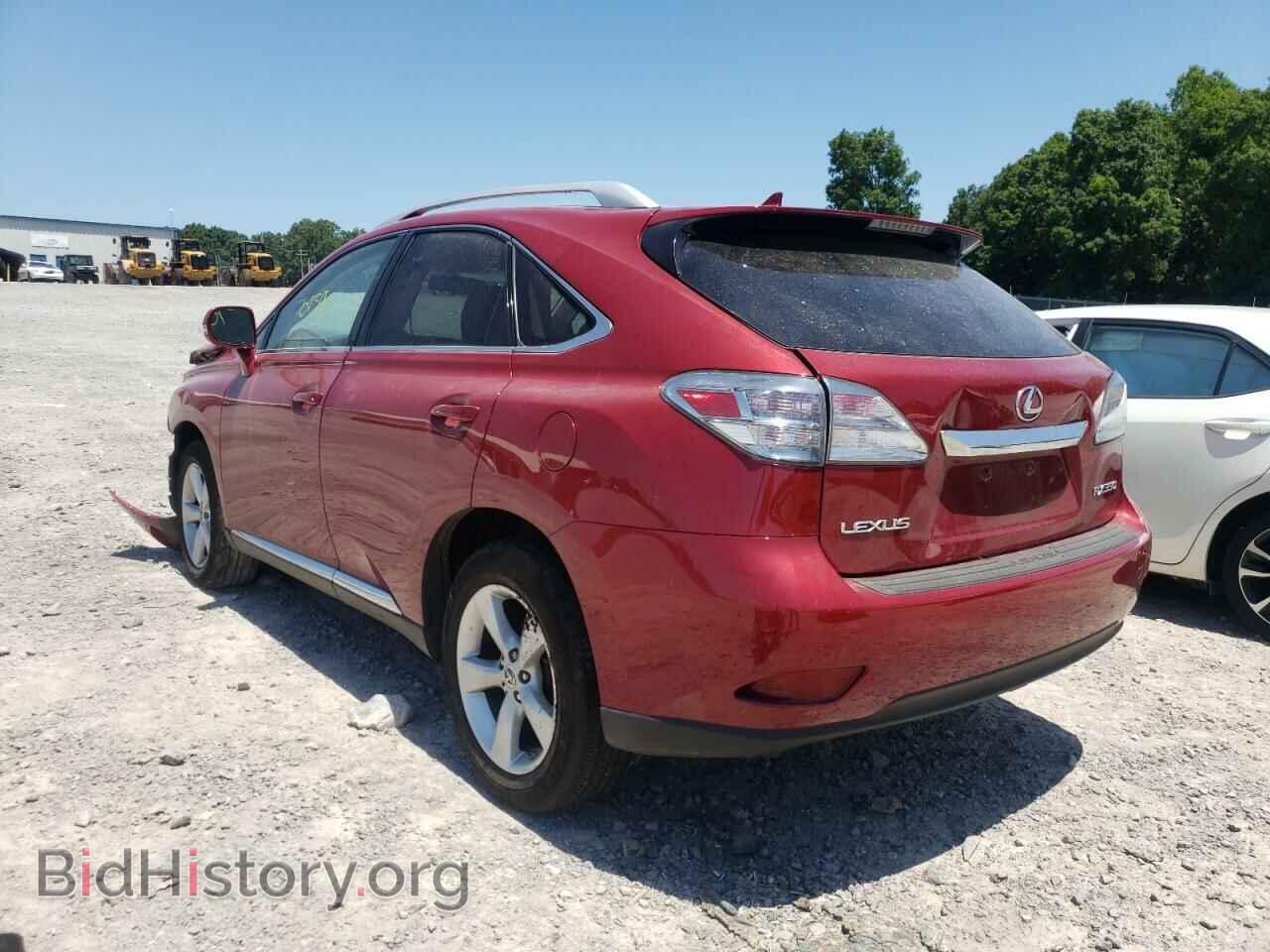 2010 LEXUS RX350 - VIN: 2T2BK1BA4AC046738 - Фото 3
