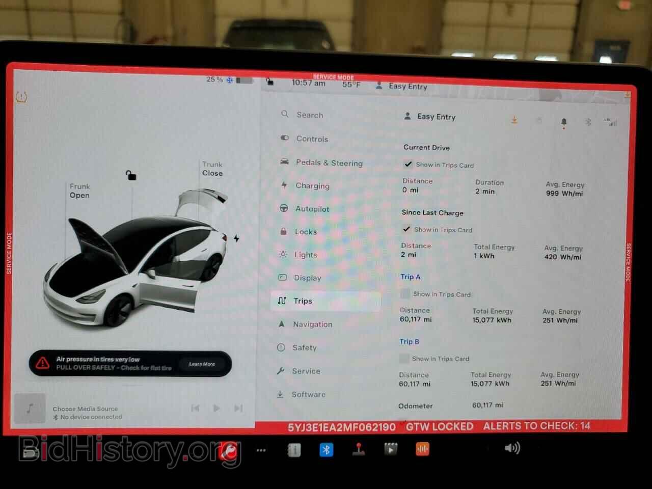 2021 TESLA MODEL 3 - VIN: 5YJ3E1EA2MF062190 - Photo 9