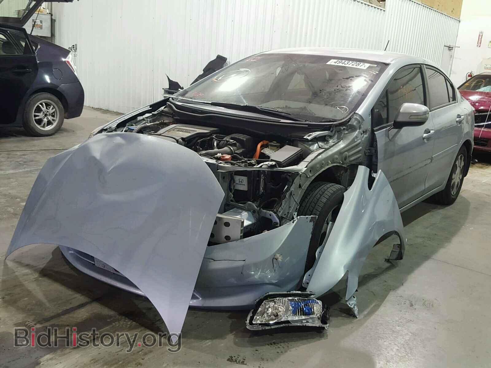 2012 HONDA CIVIC - VIN: JHMFB4F23CS004846 - Фото 2