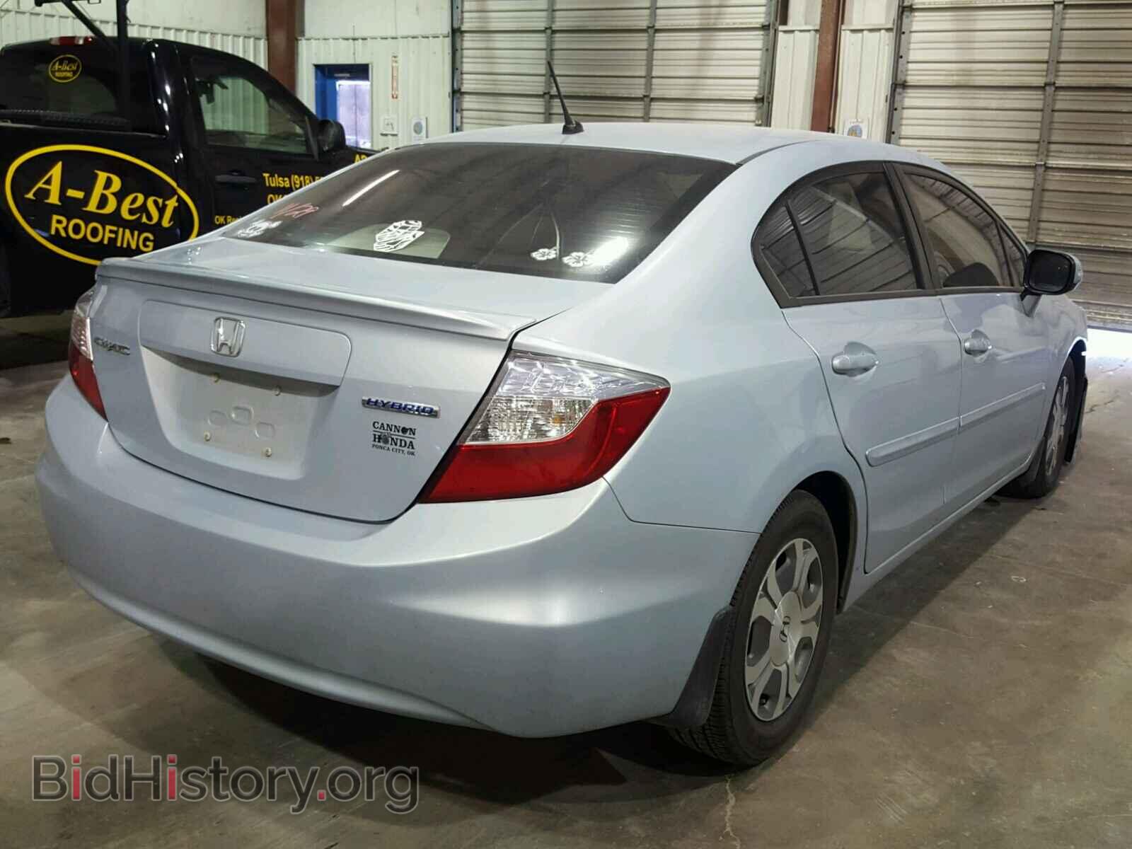 2012 HONDA CIVIC - VIN: JHMFB4F23CS004846 - Фото 4