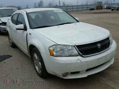 2009 Dodge AVENGER Avenger SX, white — VIN 1B3LC56B59N555795, Copart