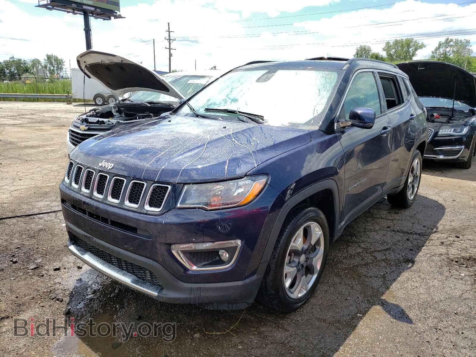 2019 JEEP COMPASS - VIN: 3C4NJDCB6KT669595 - Фото 2
