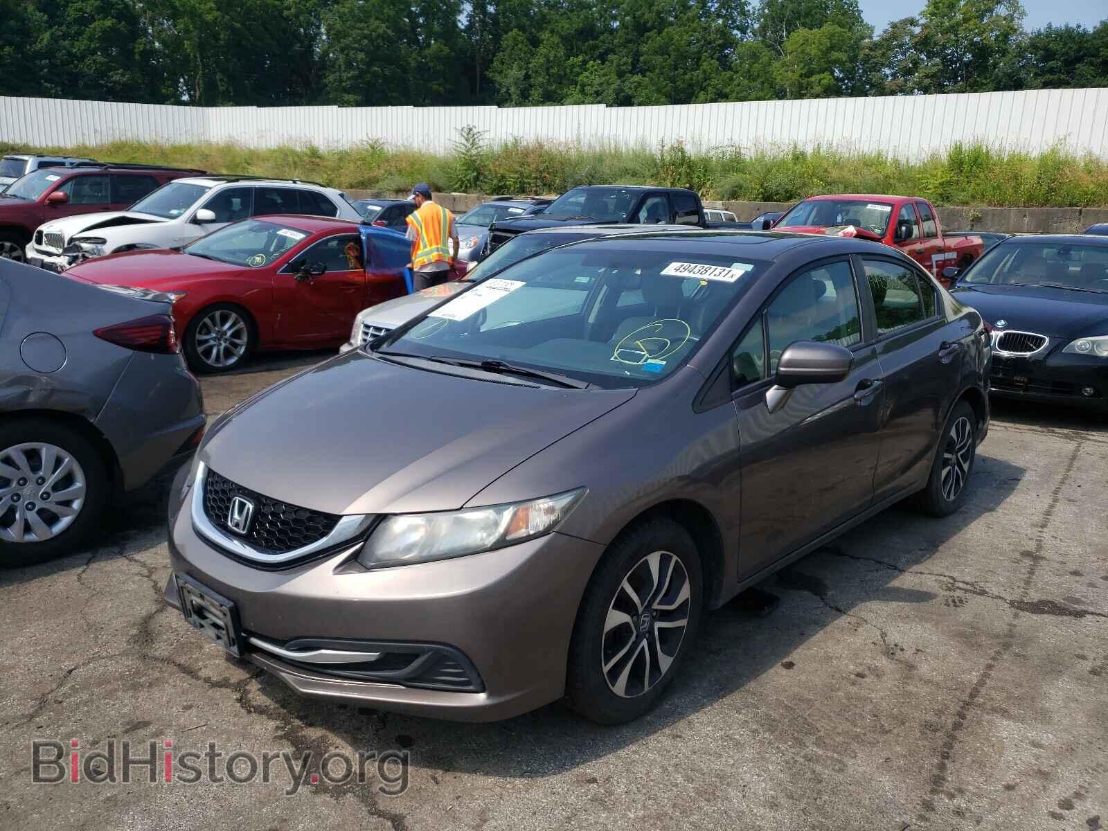 2014 HONDA CIVIC - VIN: 2HGFB2F81EH549319 - Фото 2
