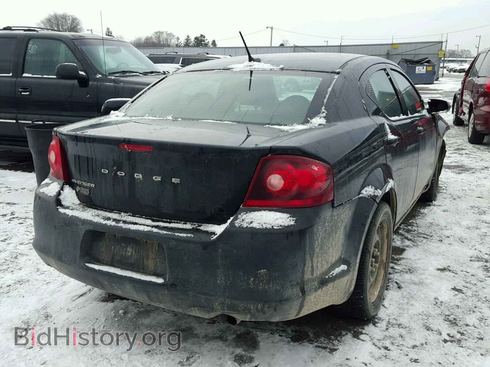 2013 DODGE AVENGER - VIN: 1C3CDZAB0DN756950 - Фото 4