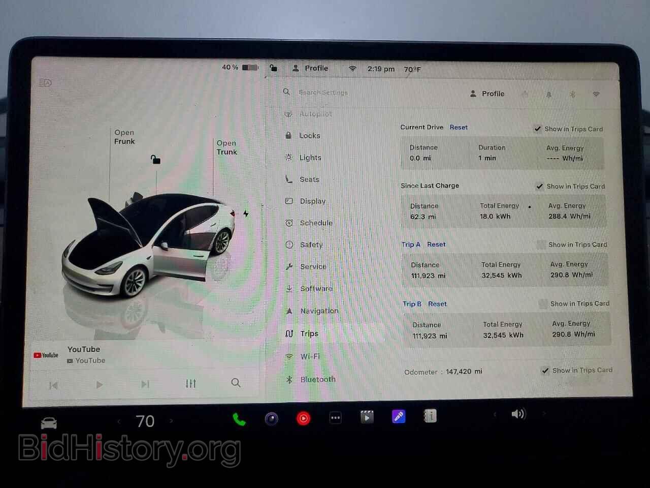 2022 TESLA MODEL 3 - VIN: 5YJ3E1EB8NF291354 - Photo 9
