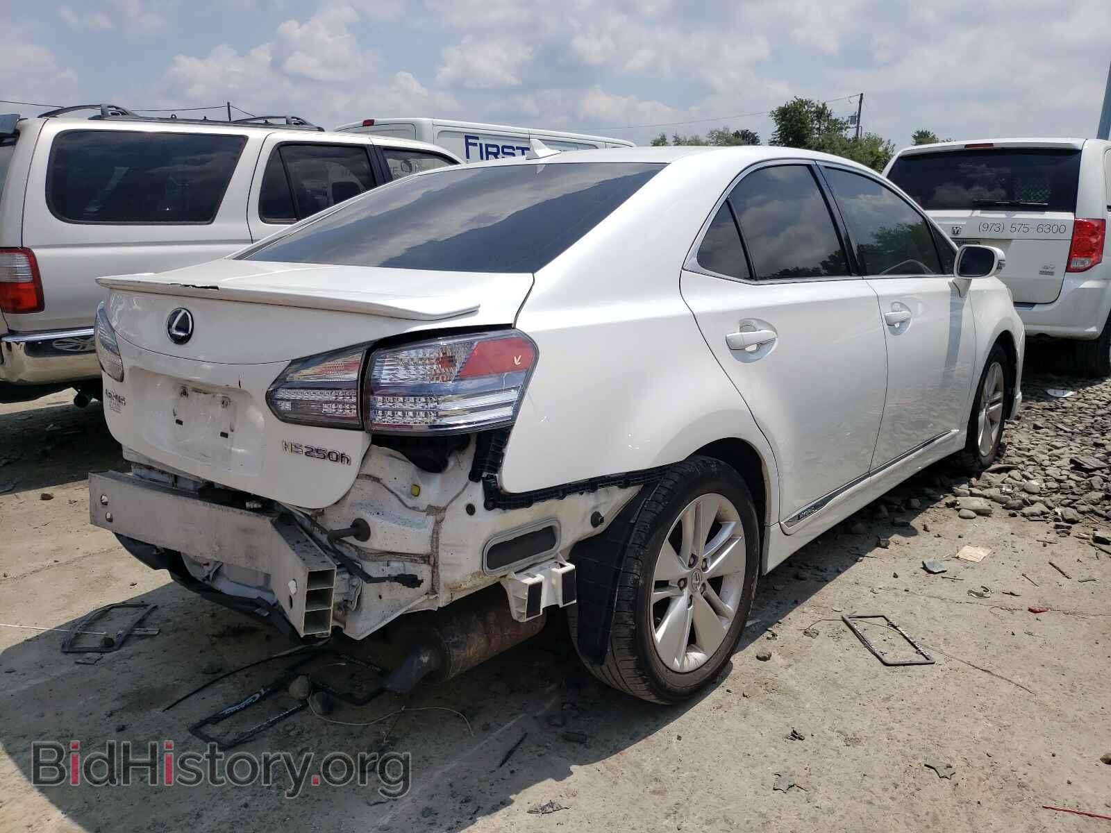 2010 LEXUS HS - VIN: JTHBB1BA3A2022755 - Фото 4