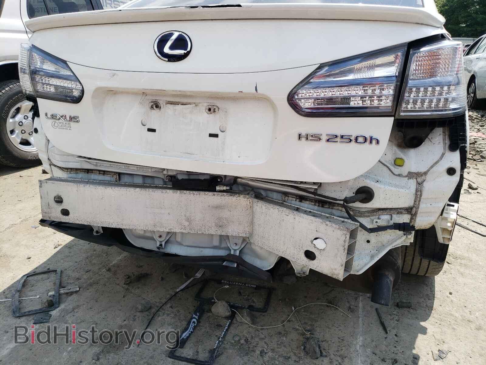 2010 LEXUS HS - VIN: JTHBB1BA3A2022755 - Фото 9
