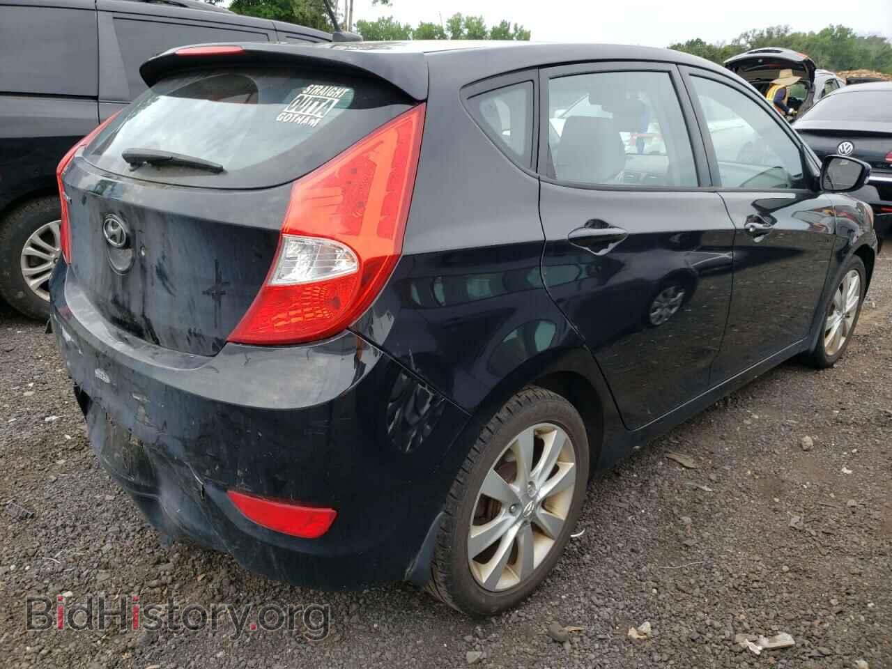 2014 HYUNDAI ACCENT - VIN: KMHCU5AE3EU148048 - Фото 4
