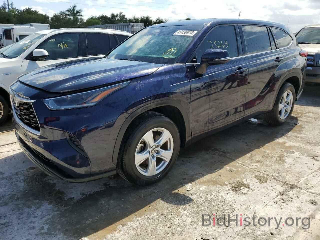 Photo 5TDCZRAHXMS537294 - TOYOTA HIGHLANDER 2021