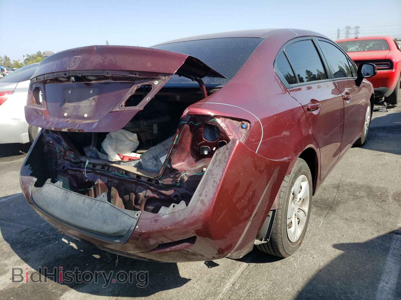 2013 HONDA CIVIC - VIN: 2HGFB2E58DH583859 - Фото 4