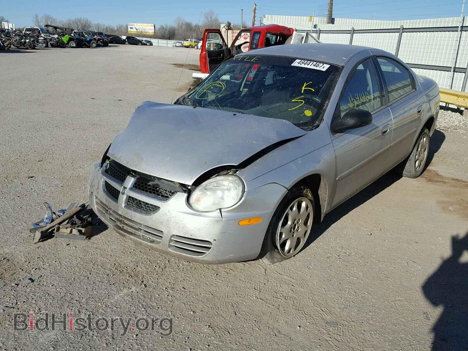 2005 DODGE NEON - VIN: 1B3ES56C35D220314 - Фото 2
